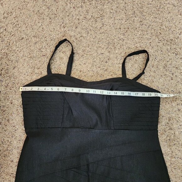 NEW Torrid Black Sweetheart Neckline Bodycon Bandage Shirring Sexy Mini Dress 20 - Picture 9 of 11